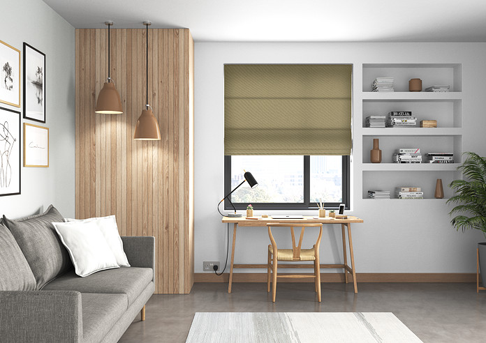 Knightsbridge, Taupe - Roman Blind - Image 5